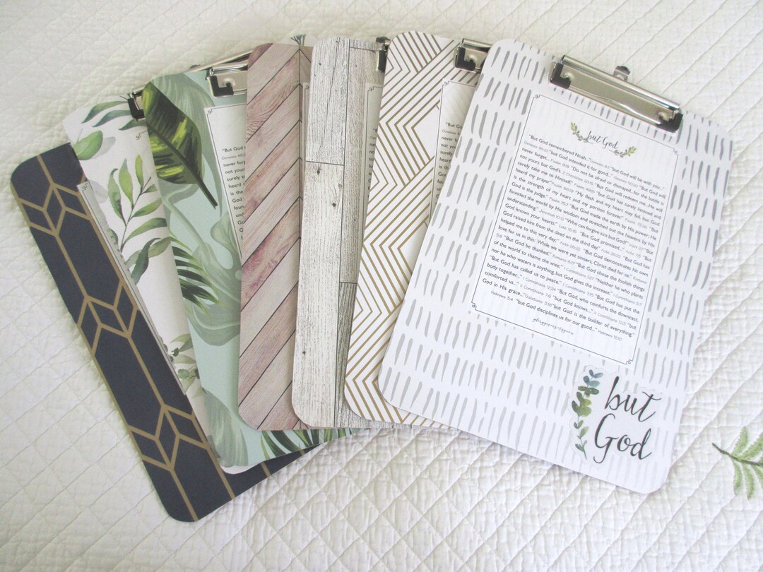 Christian but God Clipboard Bible Study Tools Scripture Memory Verses ...