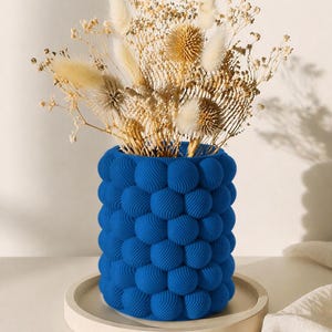 Bubble Vase 3D Printed | Modern Planter | Not Waterproof Vase | Dry Flower Vase | Faux Plant Pot | Minimalist Home Decor | Gift Idea