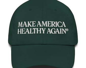 Official MAHA™ Dad Hat | Make America Healthy Again® Cotton Cap