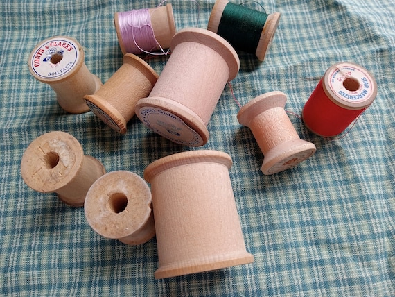 Wood Thread Spools - Buy wooden craft spools