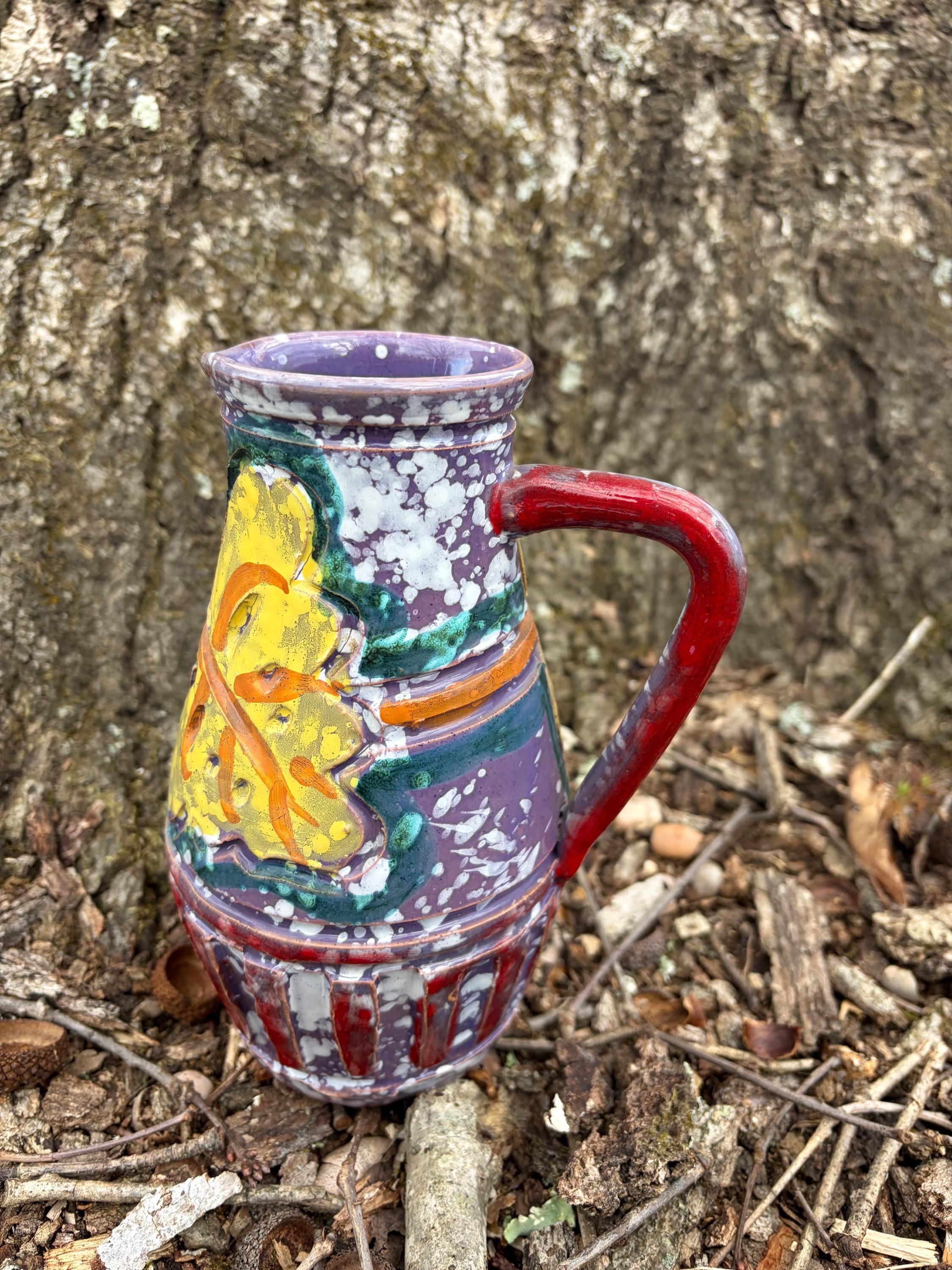 bitossi やぎ Bitossi Pottery Pitcher - Etsy