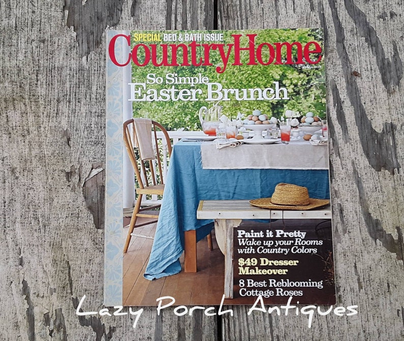  Country  Home Magazine  Home Decor  Farmhouse  Style  Back 