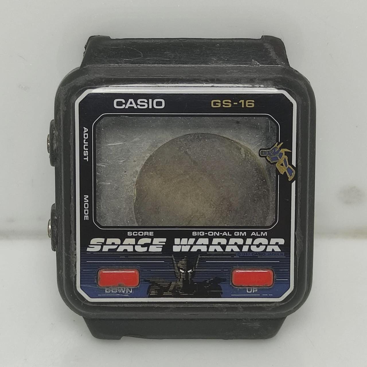 Casio GS-16 ビンテージ　ゲーム&ウォッチ 美品 ❌SOLD❌ CASIO GS-16 GAME WATCH SPACE WARRIOR Vintage Rare Used