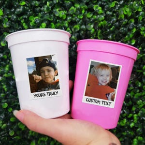 Custom Photo Stickers | Personalized Face Sticker | Waterproof Vinyl Decal for Laptop, Water Bottle, Car