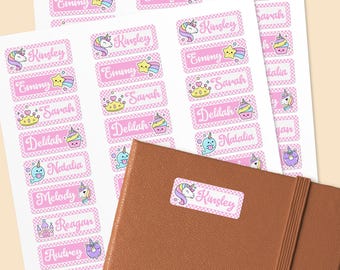Kids Name Stickers, Daycare Name Labels, Waterproof Name Labels, Back to School Gift for Kids, School Labels for Kids