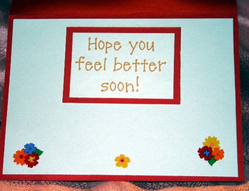 Floral Get Well Card For Sale 20140062