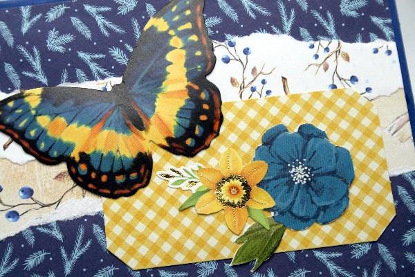 20240162-A Butterfly Floral Card for Any Occasion - Etsy
