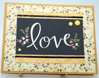 20220066 Love Floral All Occasion Card