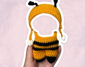 Conjunto de disfraz de Bumblebee para figuras coleccionables de 17 cm / Ropa para mini muñecas