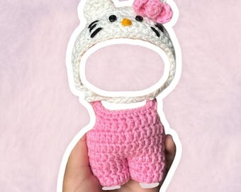 HKitty Inspired Costume Set for 17 cm Collectible Figures | Mini Doll Clothes