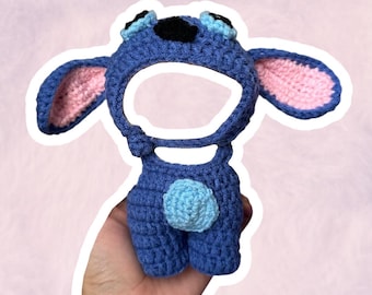 Stitch Inspired Costume Set for 17 cm Collectible Figures | Mini Doll Clothes