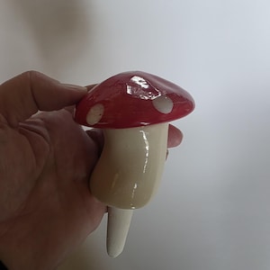 Handmade Ceramic Plant Waterer | Plant Tender | Self Watering Spikes | Cow, Mushroom, Snail, Watering Can | Garden Gift | Indoor Plant Care