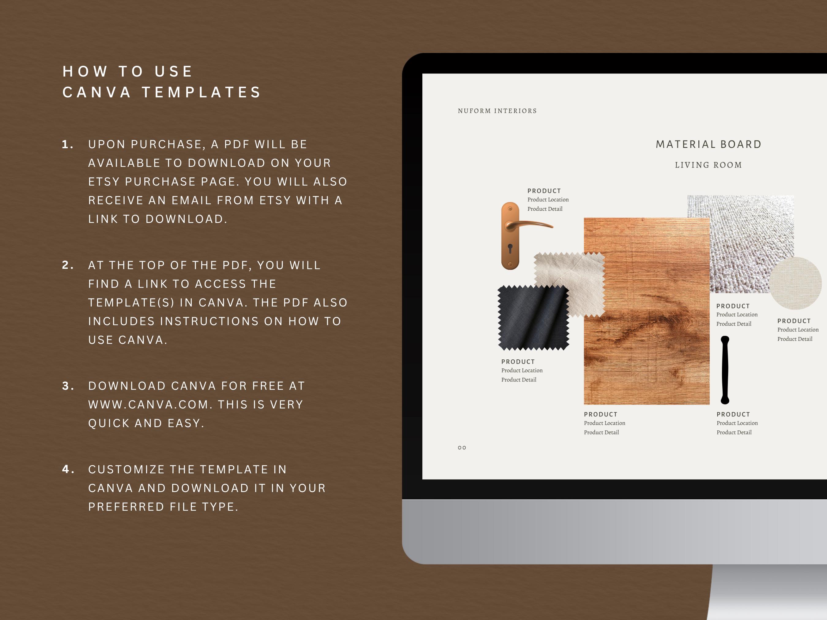Interior Design FF&E Schedule Template | Interior Designer Timeline ...