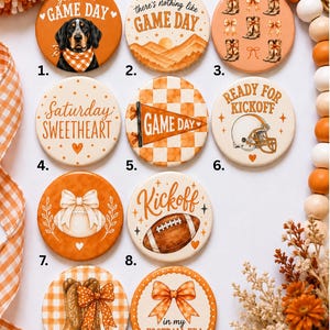 Tennessee Vols Gameday Buttons
