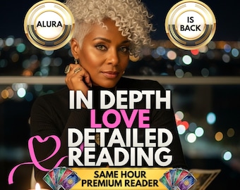 In-Depth Love Tarot Reading • Psychic Love Reading &Honest Soulmate Insights • Twin Flame Relationship Clarity • Same Hour Delivery