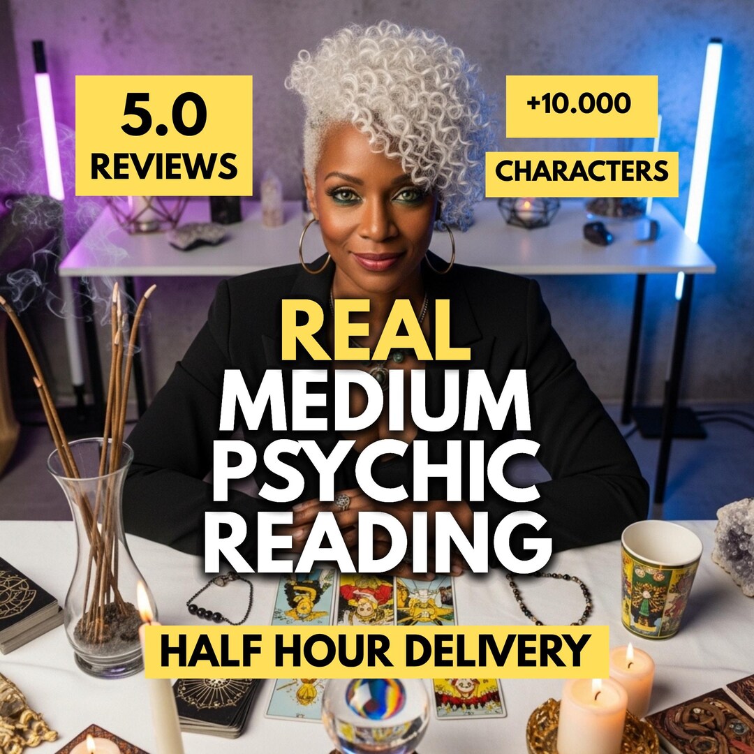 Clairvoyant Medium Reading | Same Hour, No Tools, Spiritual Guidance - Etsy