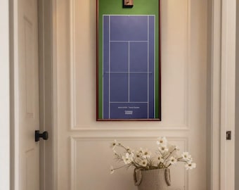 Indian Wells Tennis Frame — BNP Paribas Open Decor