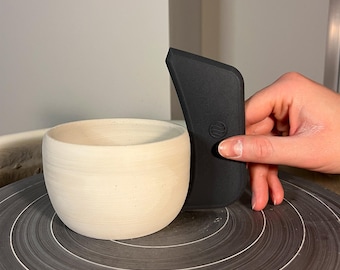 Premium pottery tool / turning aid – valuri Pottery Rib 02 – pottery rib / pottery tool / template