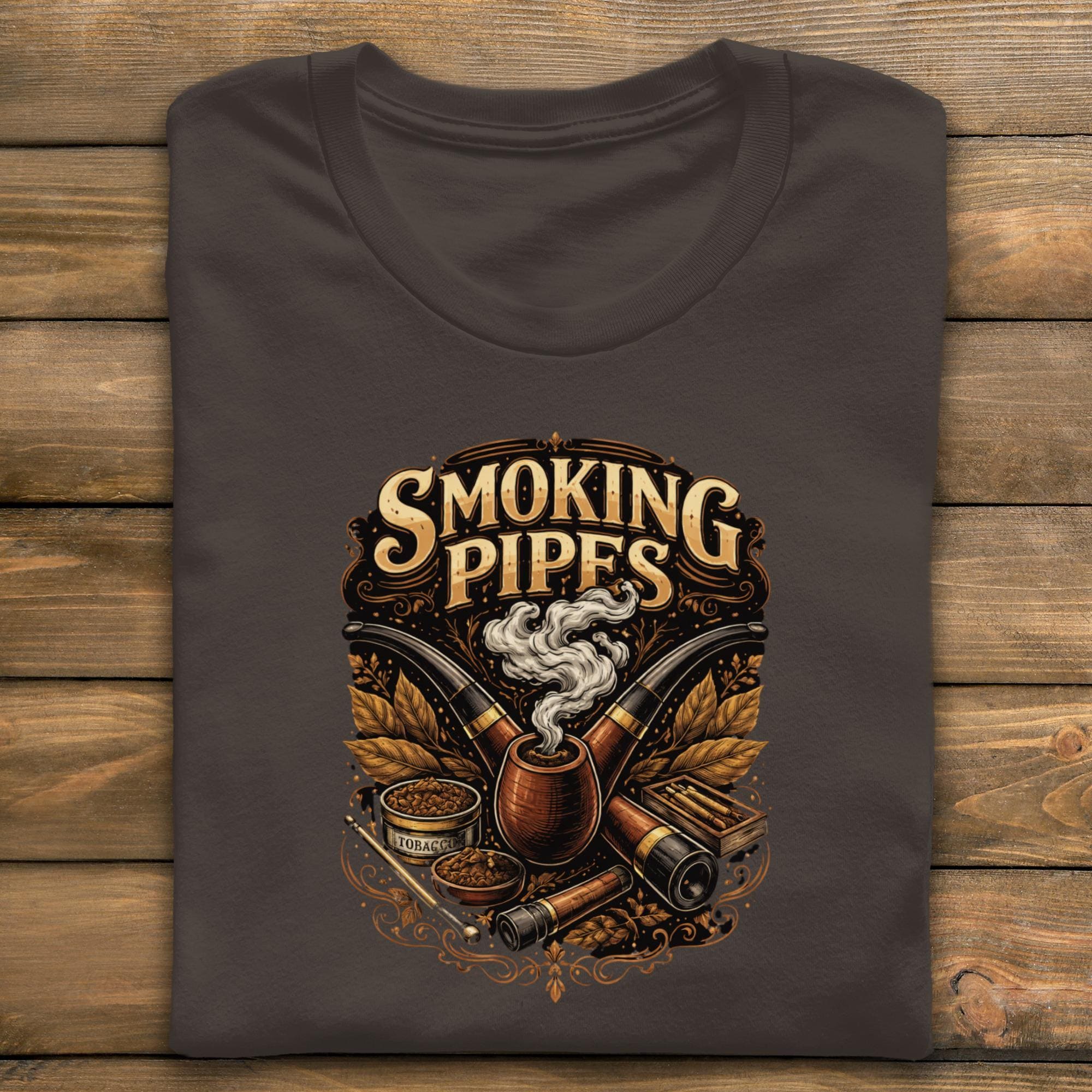 tobacco t shirt Smoking Pipes T-Shirt, Vintage Pipe Tee, Retro Smoker Gift Shirt, Unique Pipe Design Clothing, Stylish Tobacco Lover Tee Additional styles are also available (long sleeves Old Toby Shire Tobacco Advert