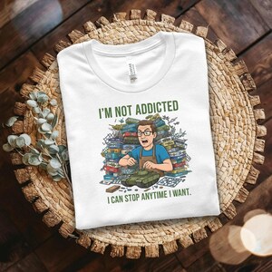 Hobbyist T Shirt, Addicted To Scale Models Graphic Tee for Builders