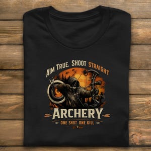 T-shirt Orisue One Shot One Kill Gris Taille M - Occasion Très Bon état, Coton