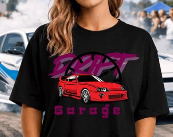 JDM Drift Car T-Shirt, Racing Graphic Tee, Unisex Streetwear