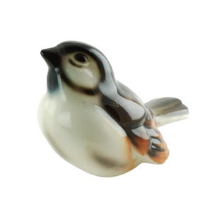 Vintage Wien Keramos Austria Hand Painted Porcelain Sparrow