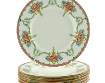 Minton Avonlea Pattern, Discontinued 1976-1989, One Dinner Plate