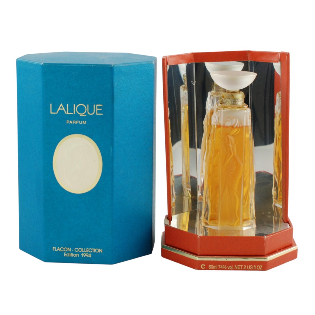 Vintage Sealed Lalique Parfum Flacon Collection Edition 1994 in