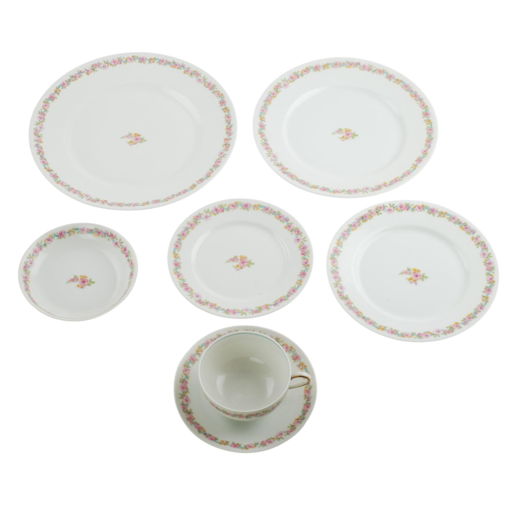 アンティーク リモージュ チャールズ・アーレンフェルト 磁器 7ピース