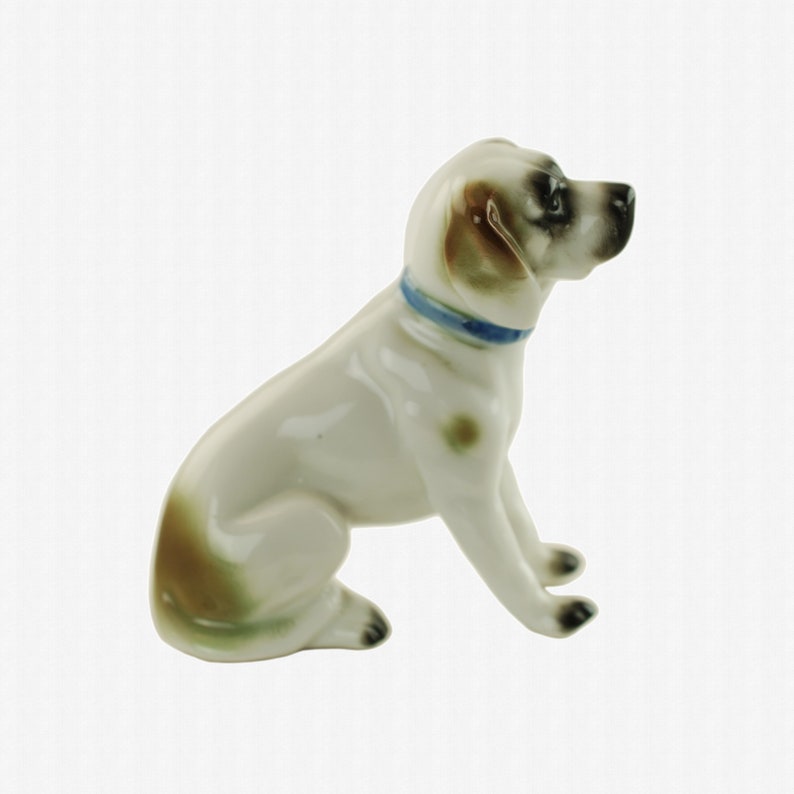 Vintage Sitzendorf English Mastiff German Porcelain Dog - Etsy