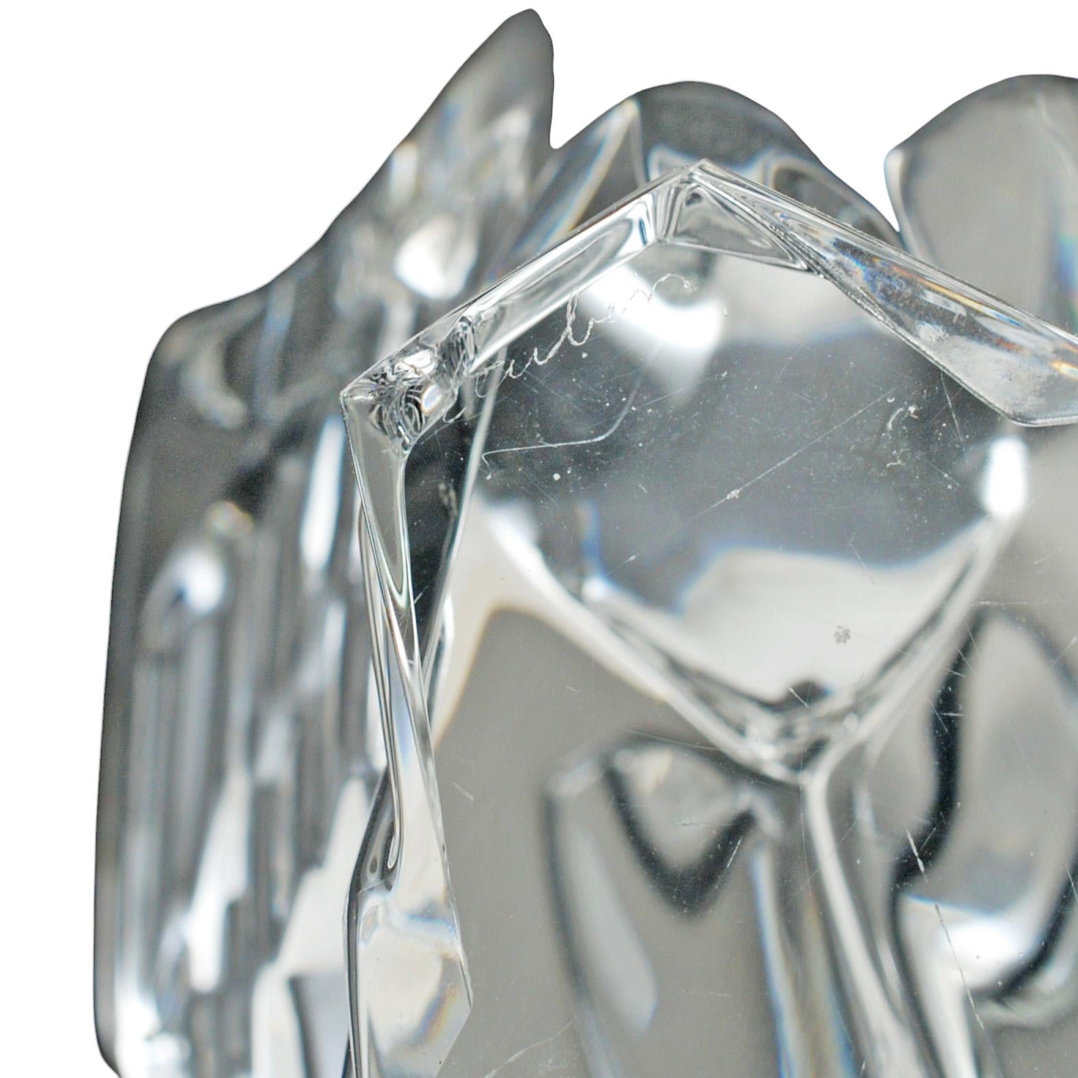 Vintage Steuben Art Glass Crystal American Eagle Figurine Vintage Steuben Art Glass Crystal American Eagle Figurine