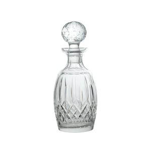 Vintage Waterford Lismore Irish Crystal Spirit Decanter With Multicut Stopper