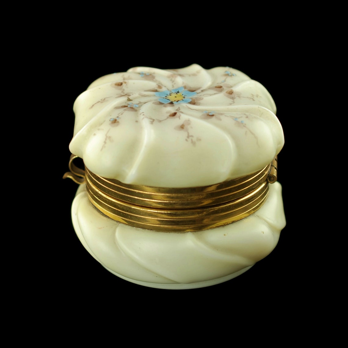 Antique Wave Crest Helmschmied Swirl Pattern Hand Painted - Etsy