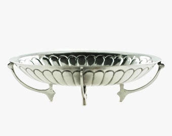 Vintage Sanborns Mexico Sterling Silver Footed Dish