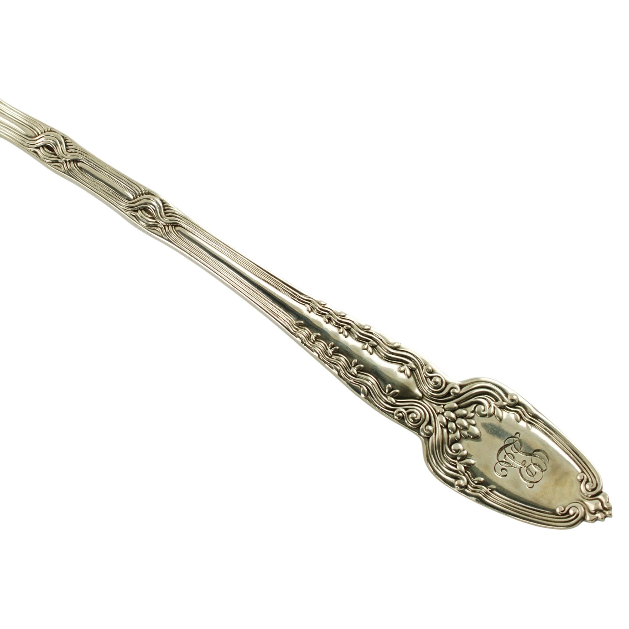Large Antique Tiffany and Co Sterling Silver Vermeil 10.25