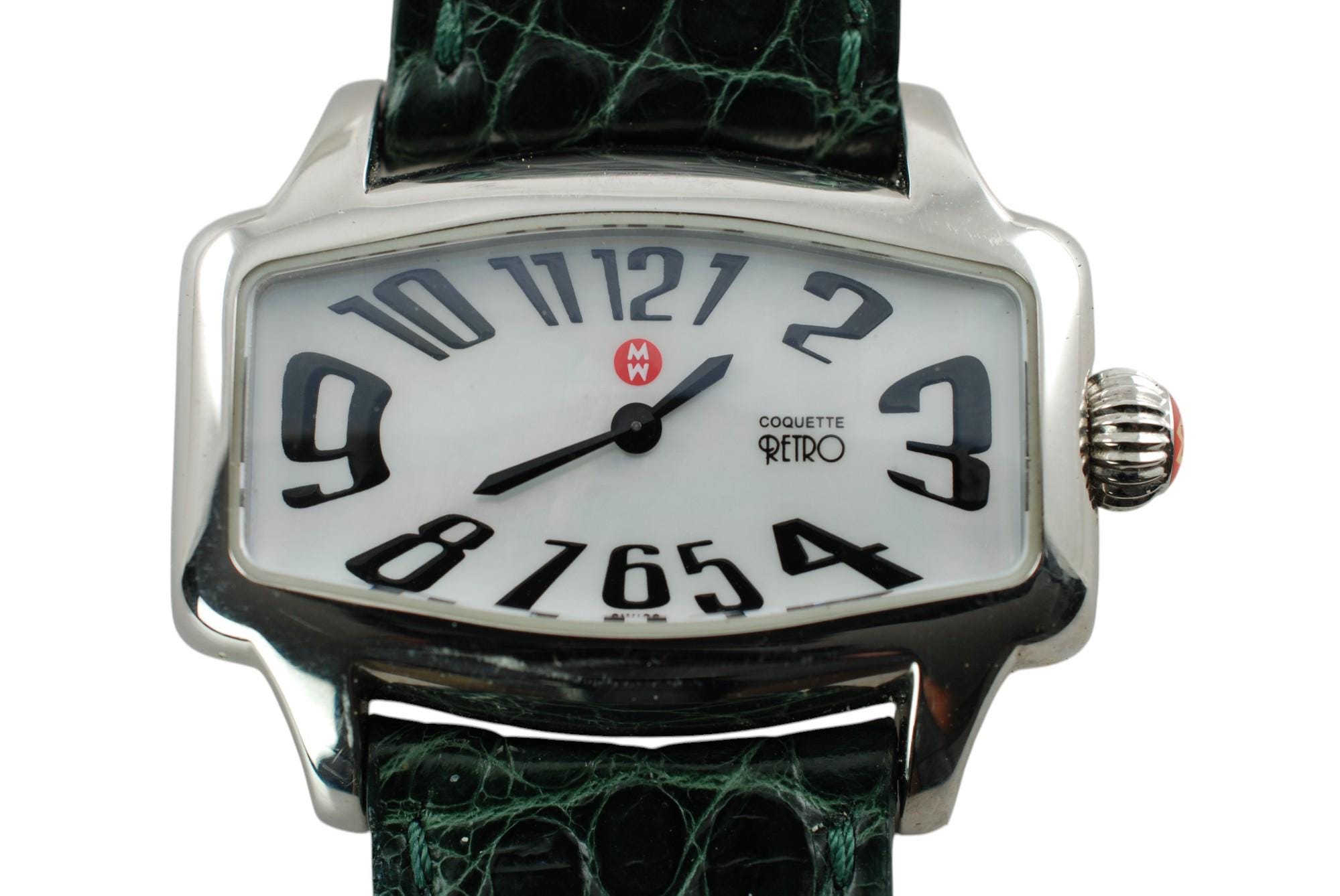 Michele Coquette Retro Stainless Steel Watch, Mother of 