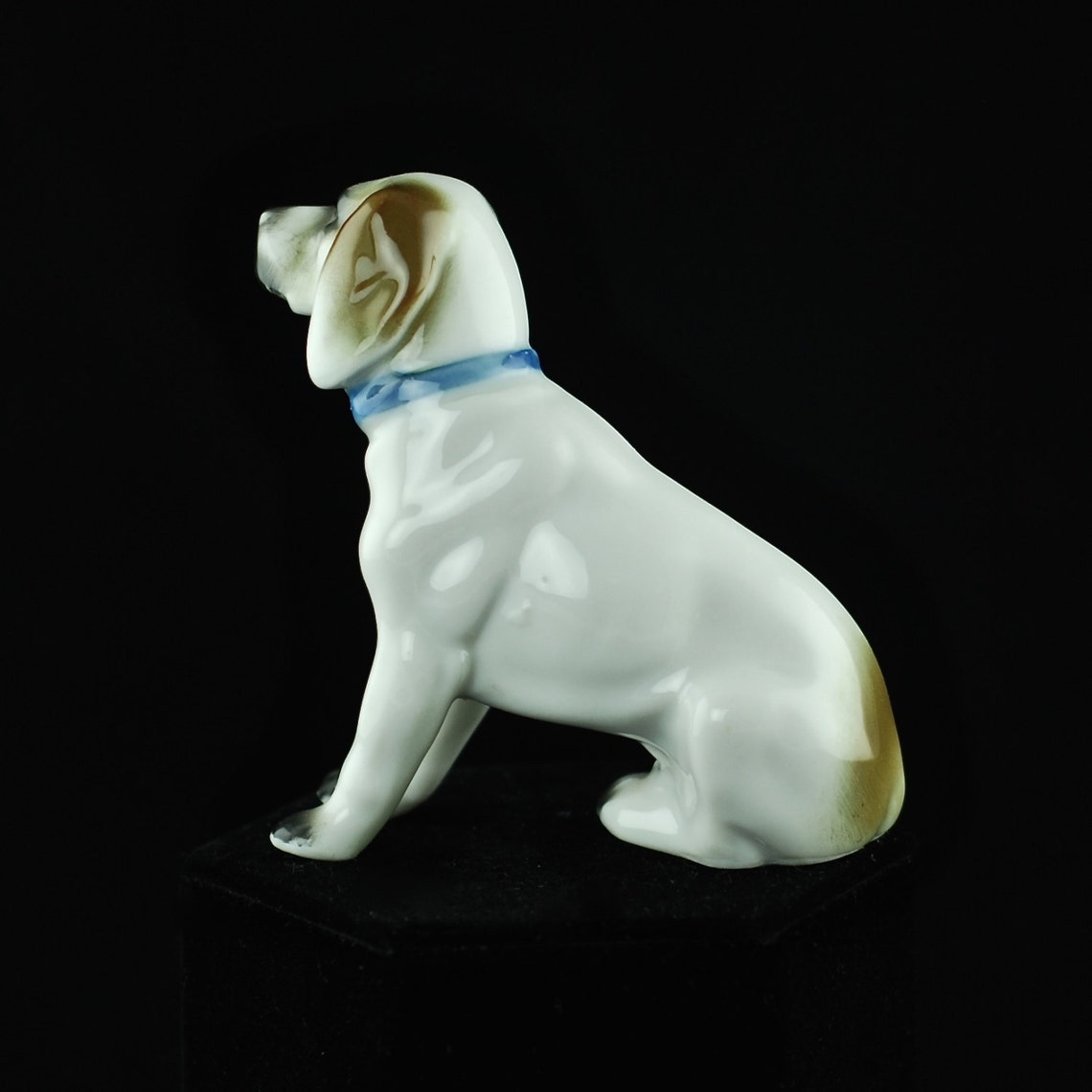 Vintage Sitzendorf English Mastiff German Porcelain Dog | Etsy