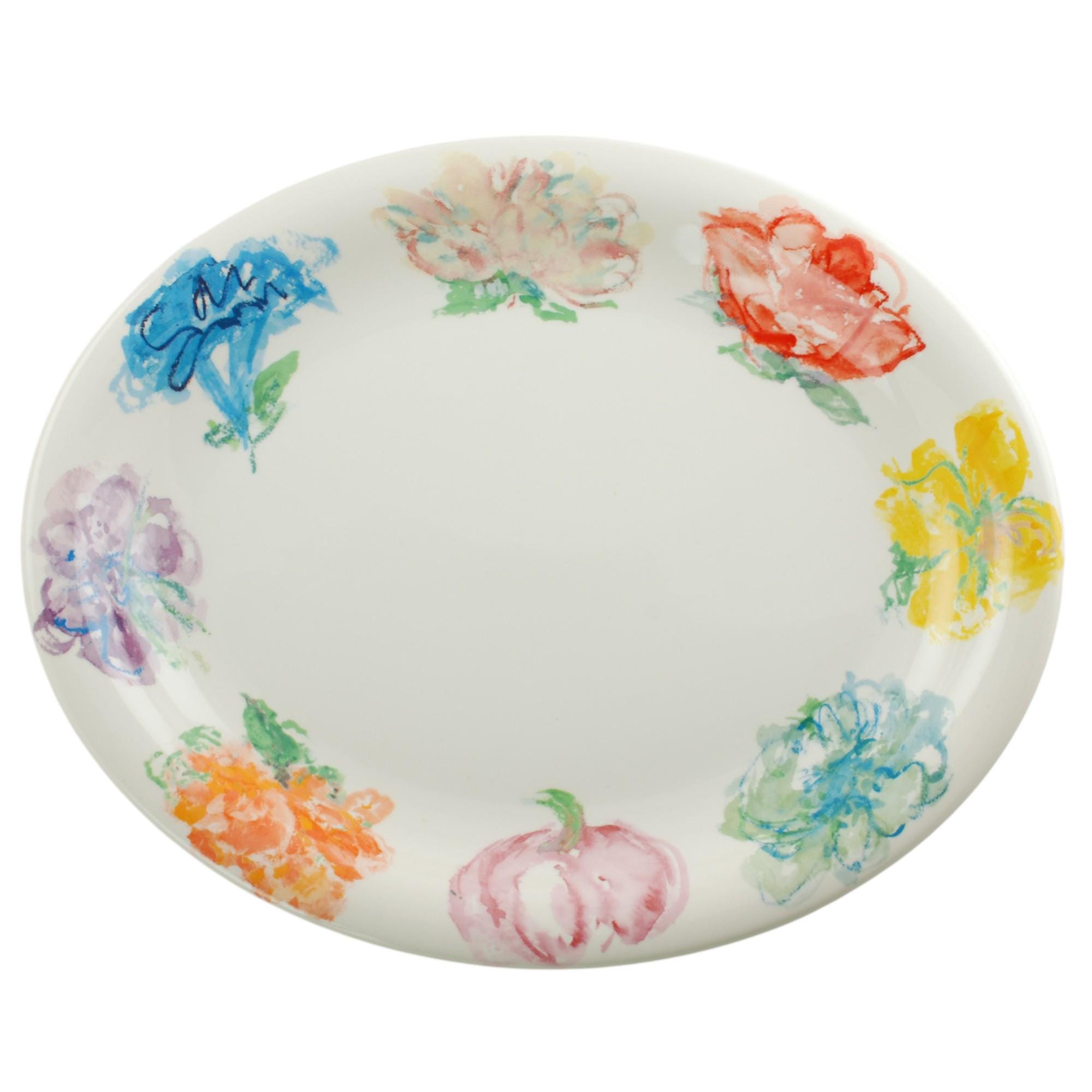 Large Vintage Tiffany and Co Tiffany Blossom Oval 14.5