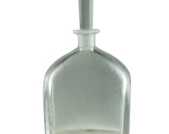 vintage Vicke Lindstrand pour Orrefors ISAT série « Iced » carafe Art déco