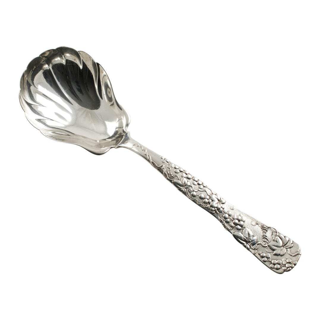 Antique Tiffany & Company Sterling Silver Serving Spoon in the