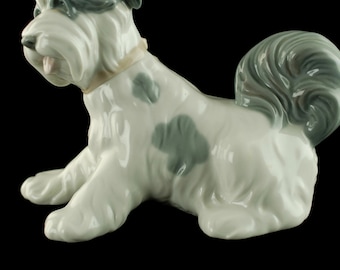 Mint Condition Lladro 4643 Skye Terrier Retired No Box! 