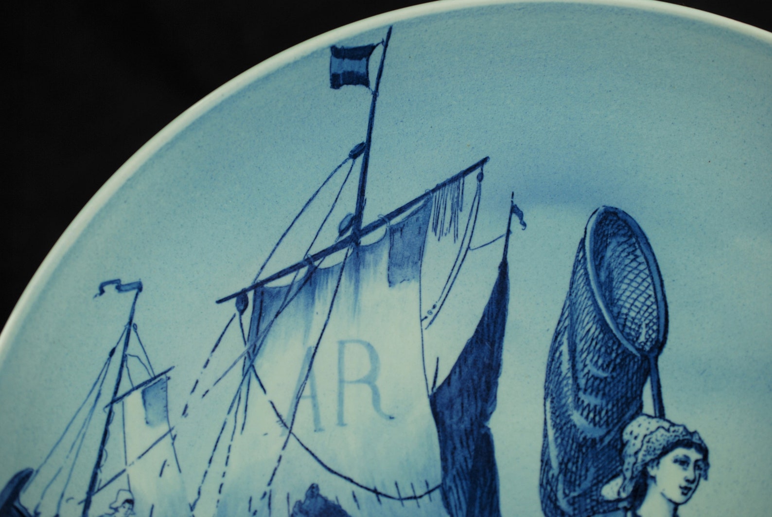 Antique Villeroy & Boch Mettlach Hand Painted Delft Style - Etsy