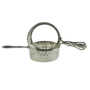 Antique Frank M Whiting Sterling Silver Reticulated Ramekin Holders