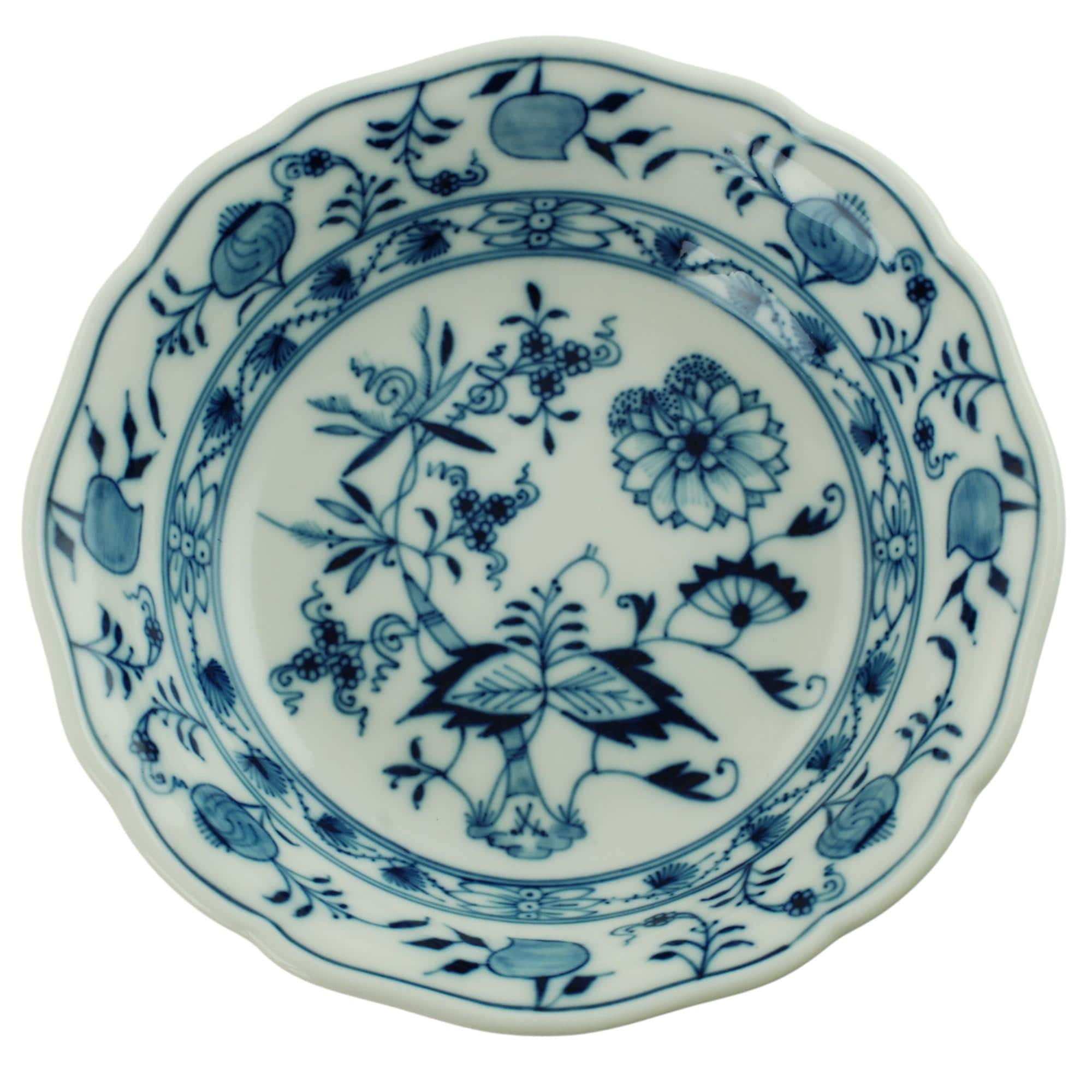 Antique Meissen Porcelain Blue Onion 5.625