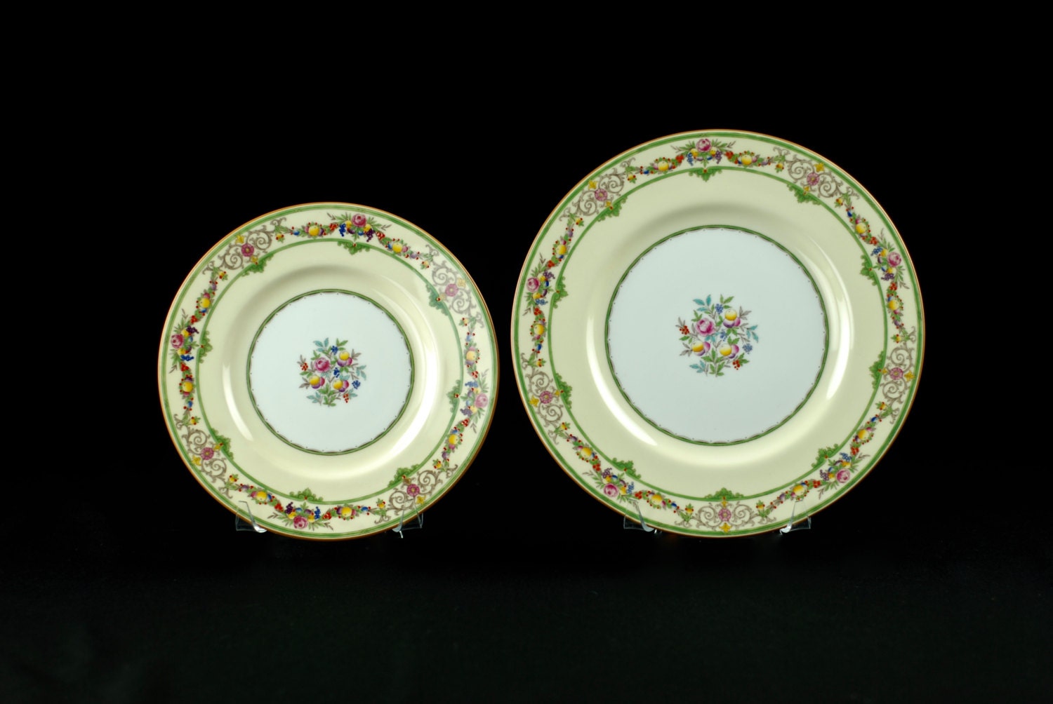 Antique Mintons Bone China Stratford 6 Piece Place Setting Etsy