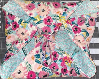 Bolsa isotérmica para tartas hecha a mano, bolsa de doble capa para cazuelas, bolsa para fuente de horno de 9x13 pulgadas.