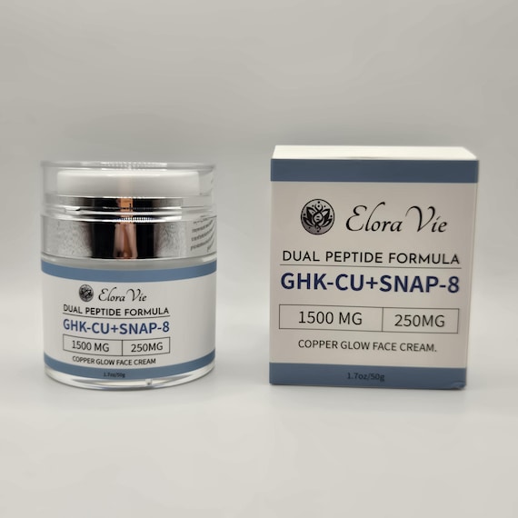 ghk cu derma roller GHK-CU + SNAP-8 Dual Peptide Copper Glow Face Cream + 1.7oz / 50g Skin what syringe to use form:Lyophilised powder Select Quantity:1 Bottle
