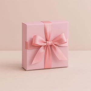 Blush Pink Wrapping Paper Roll, Matte Soft Pink Gift Wrap, Romantic Birthday & Baby Shower Packaging image 2