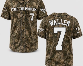 Morgan Wallen Still The Problem Tour 2026 Baseball Jersey - Country Music Fan Merch